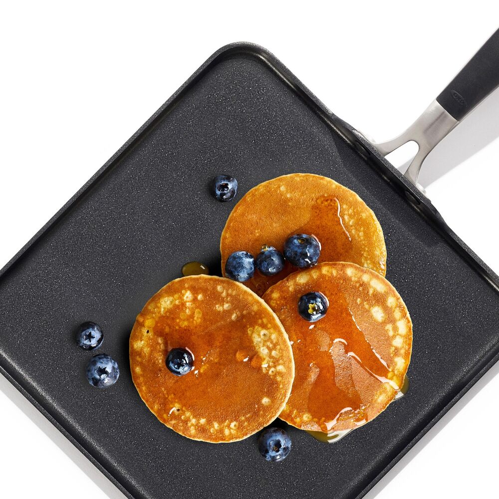 OXO Stainless Steel Everyday 11 in Square Griddle J5