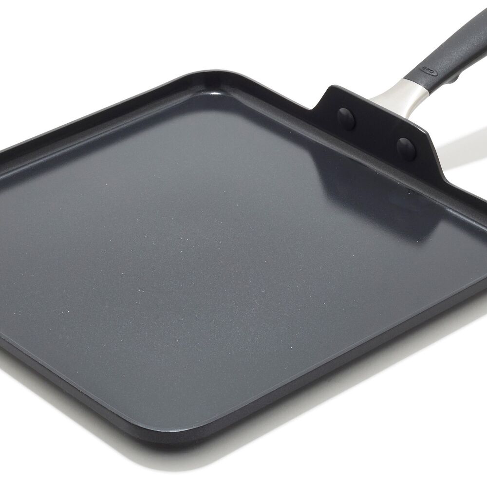 OXO Stainless Steel Everyday 11 in Square Griddle J5