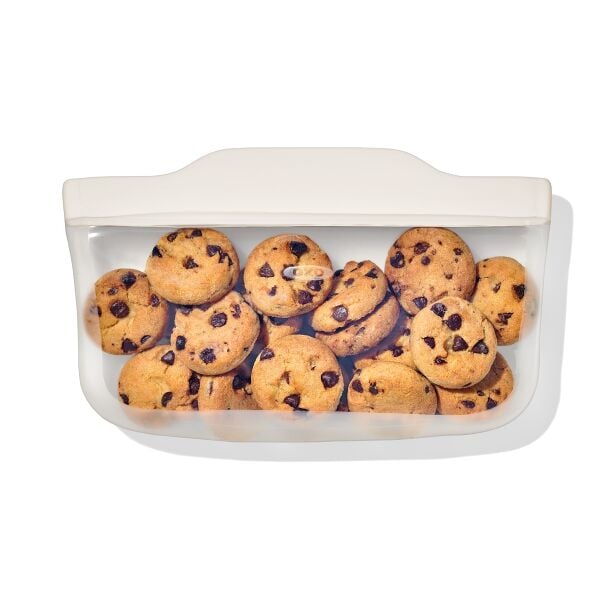 Silicone Reusable Bag - Snack Bag (12 oz) - Oat M9