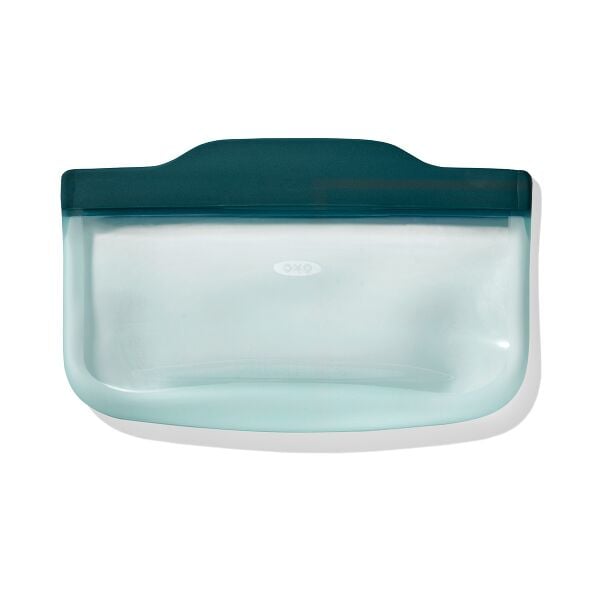 Silicone Reusable Bag - Snack Bag (12 oz) - Lagoon E2