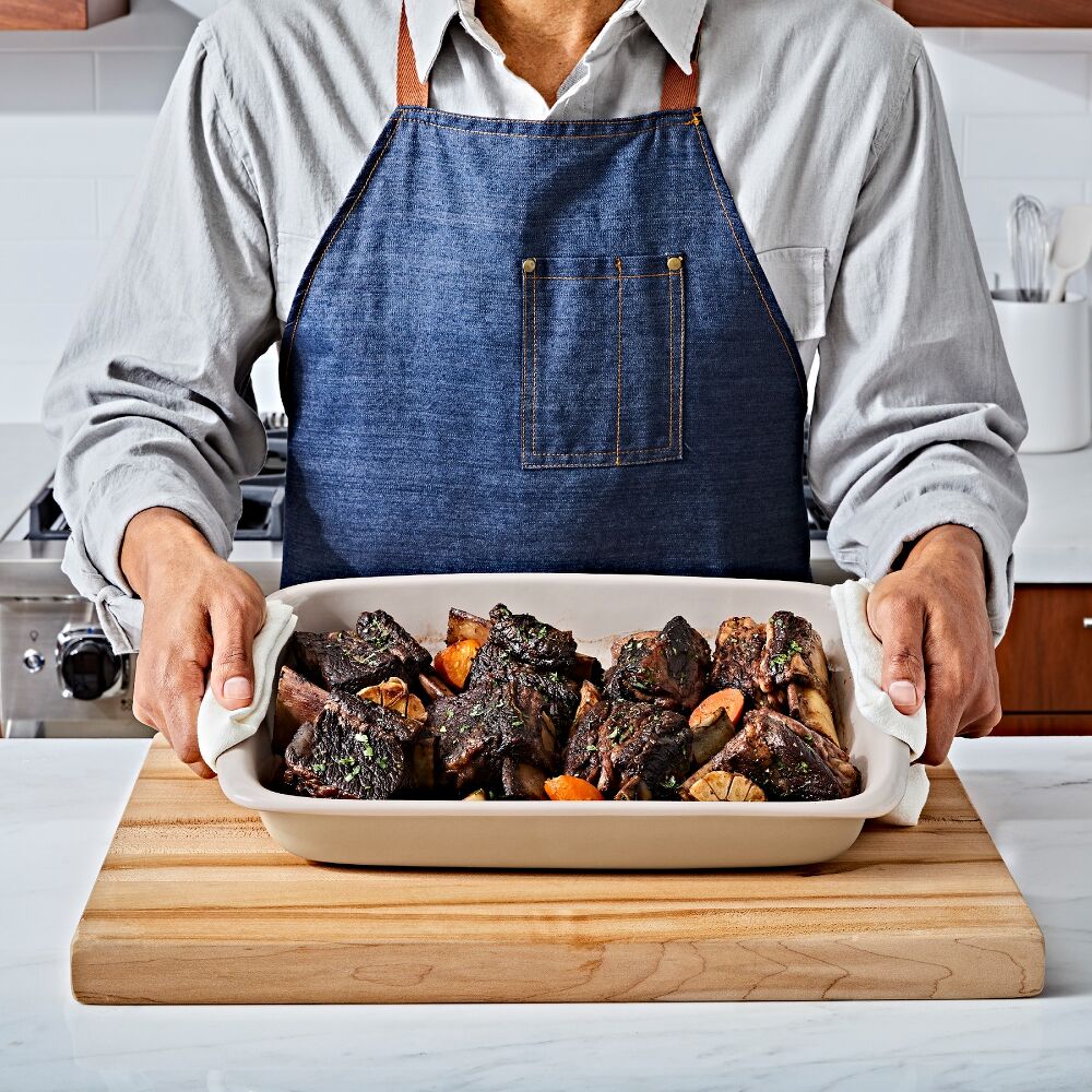 2 Qt Square Stoneware Baking Dish K1
