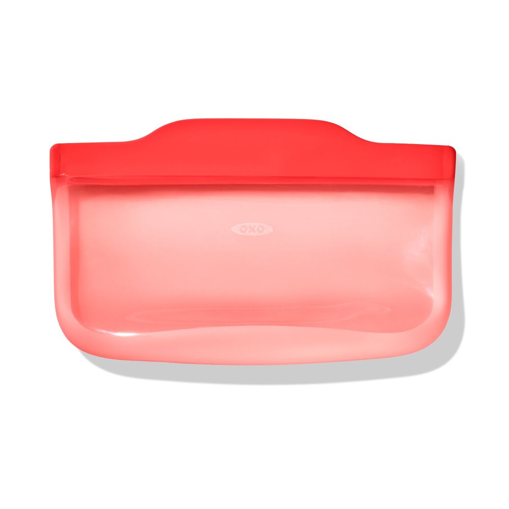 Silicone Reusable Bag - Snack Bag (12 oz) - Watermelon U6