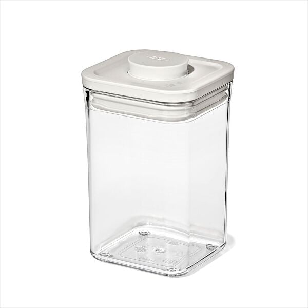 OXO Pet POP Container — Small Square Short — 1.1 Qt/1 L Z5
