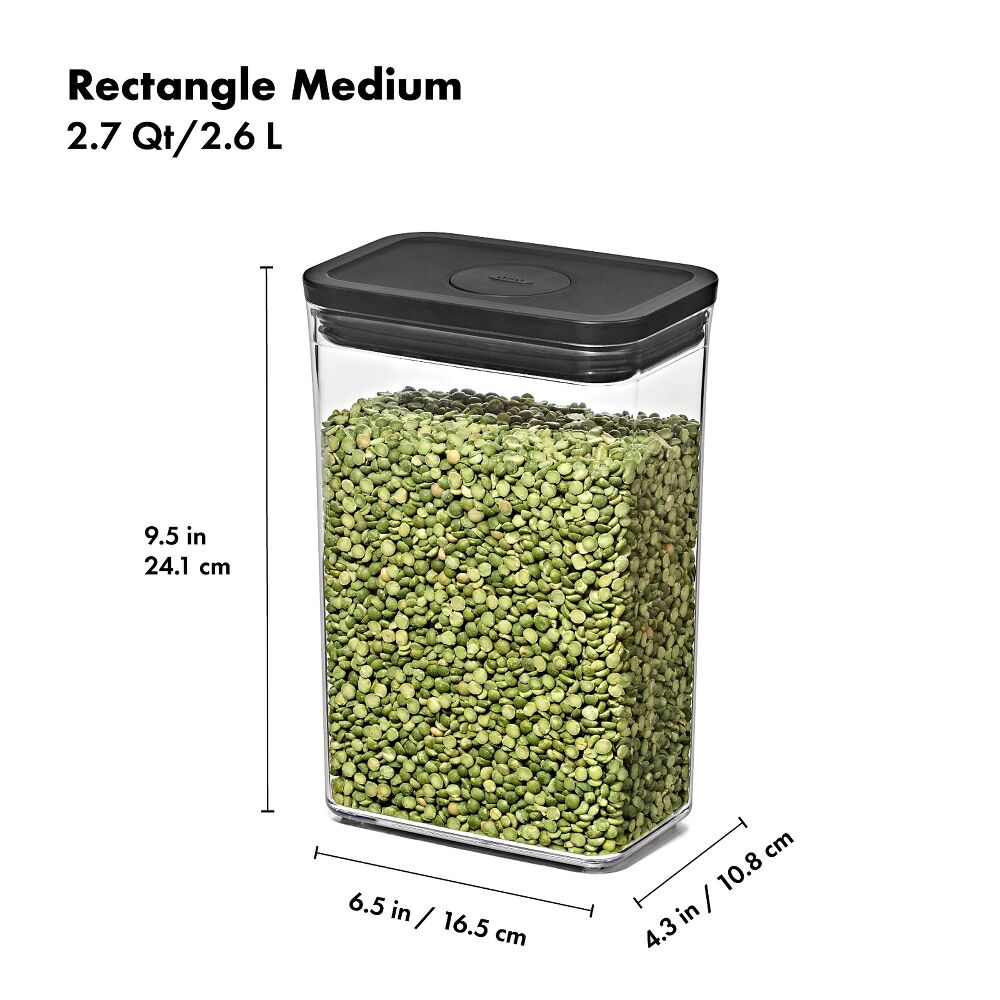 POP Container - Rectangle Medium (2.7 Qt/2.6 L) R8