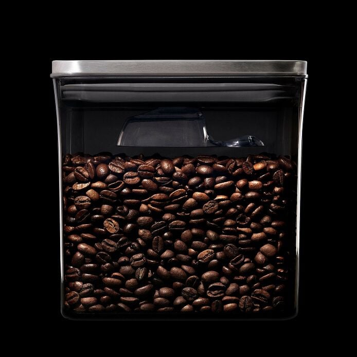 Steel Coffee POP Container (1.7 Qt) with Scoop R1