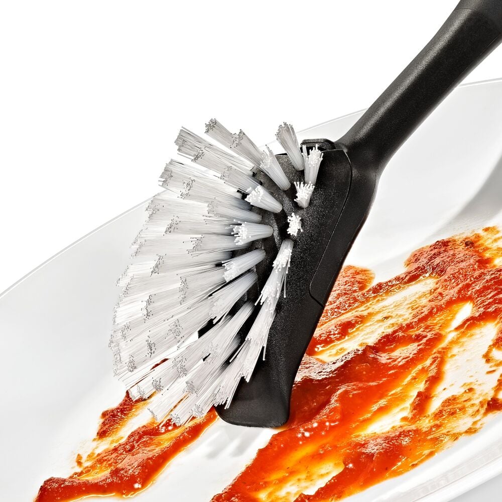 Steel Dish Brush with Replaceable Head V1