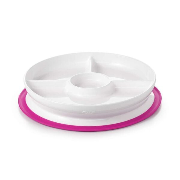Stick & Stay Suction Divided Plate D6