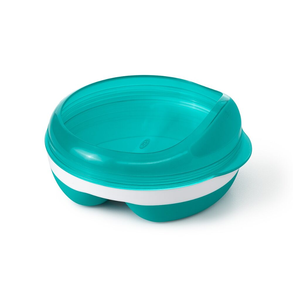 Divided Feeding Dish with Removable Ring Z7