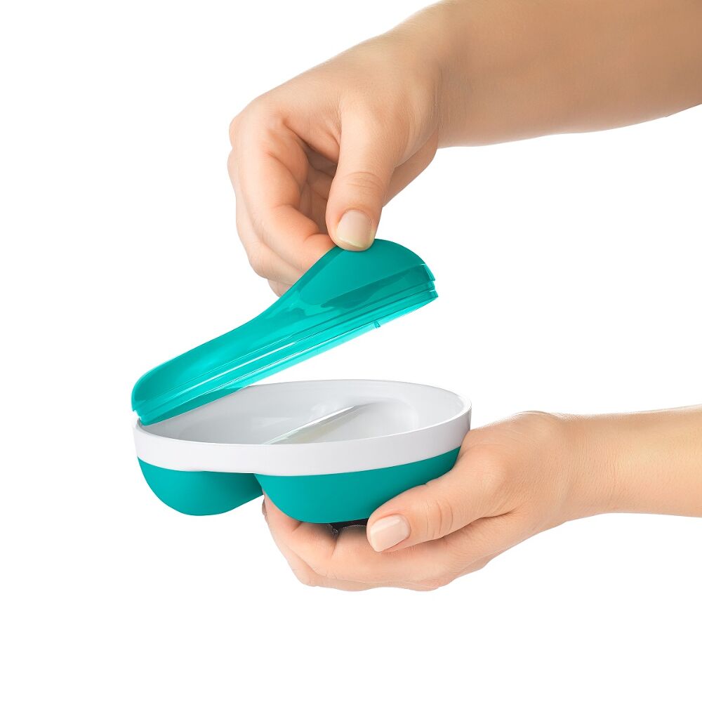 Divided Feeding Dish with Removable Ring Z7
