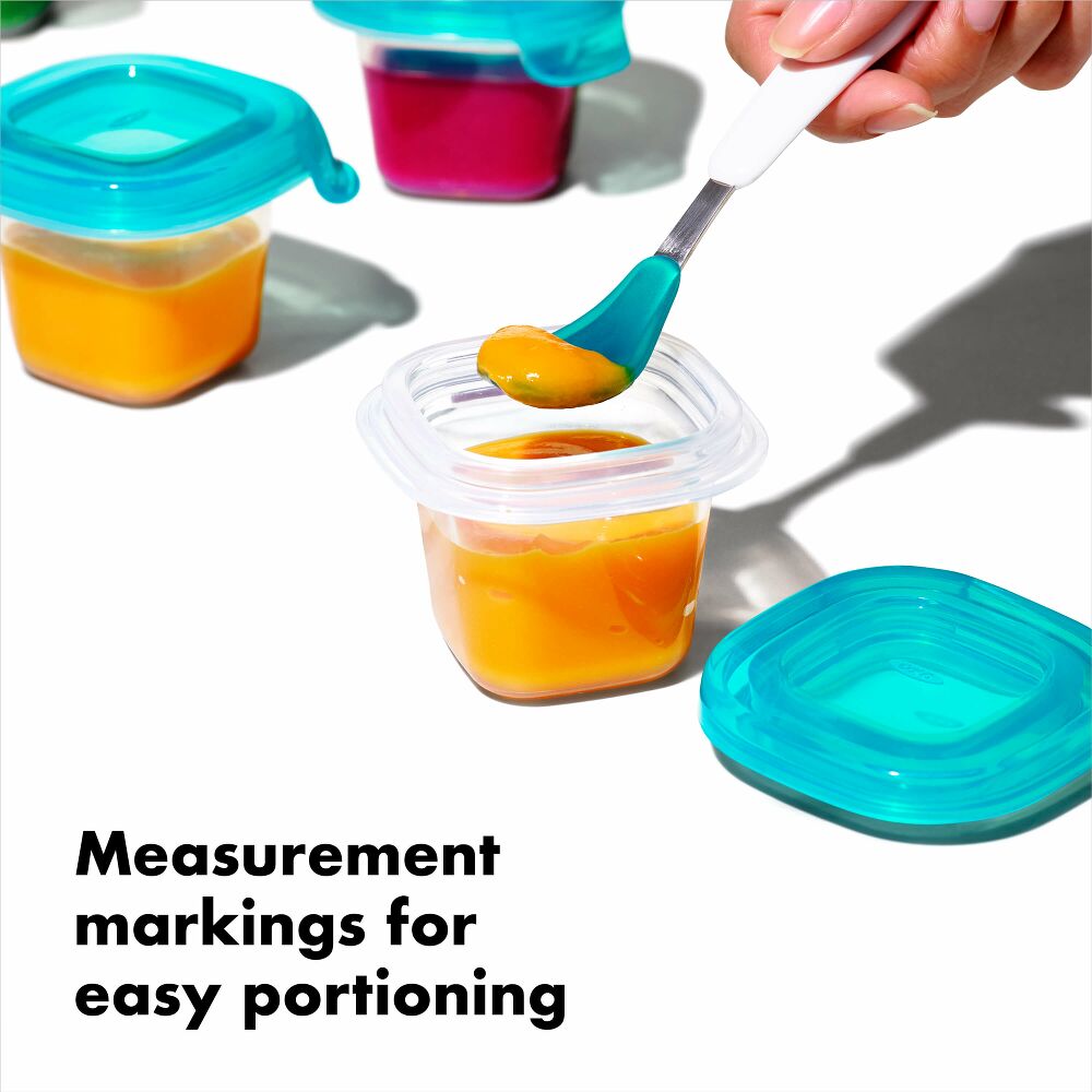 2 oz Baby Blocks™ Silicone Freezer Storage Containers J8