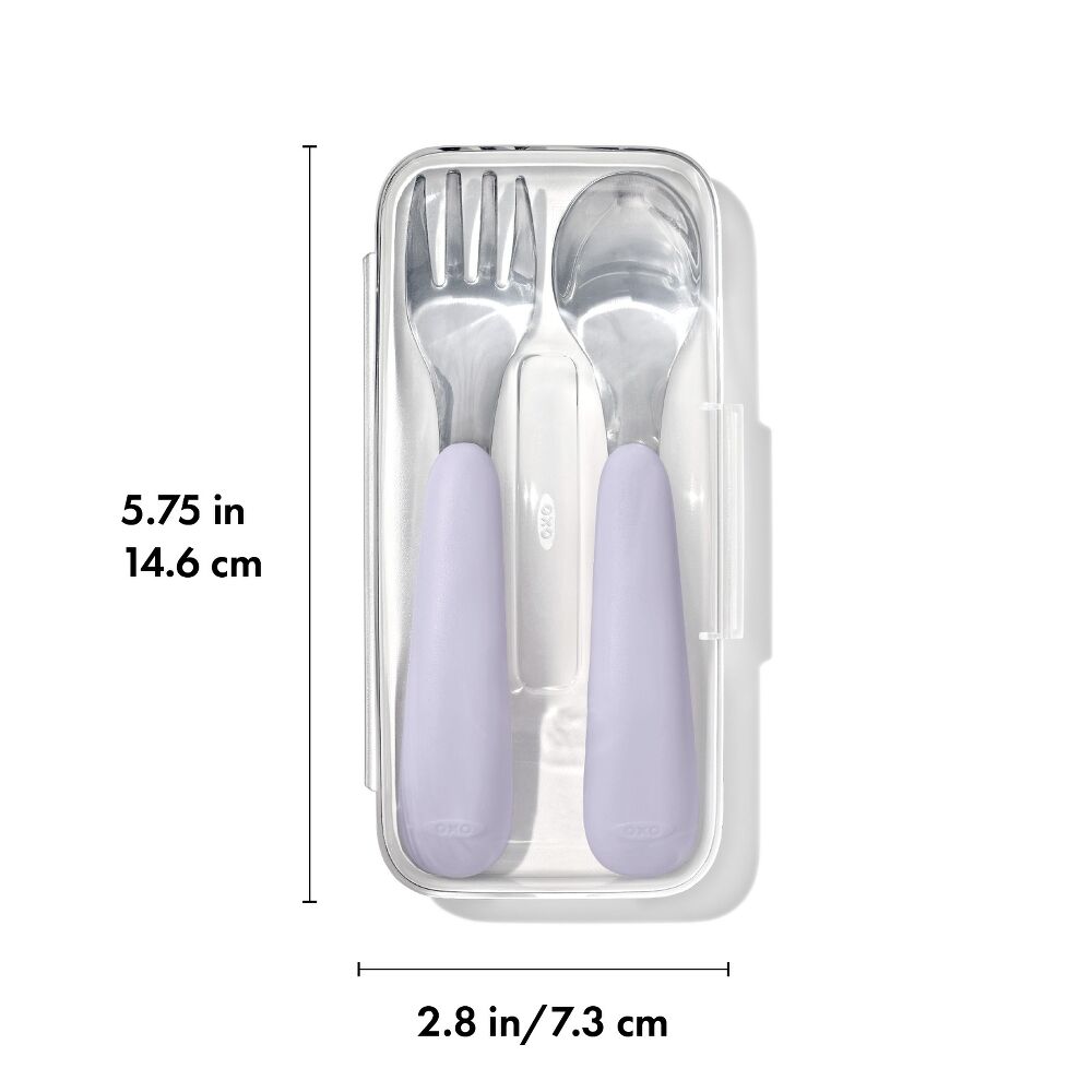 On-The-Go Fork And Spoon Set P1