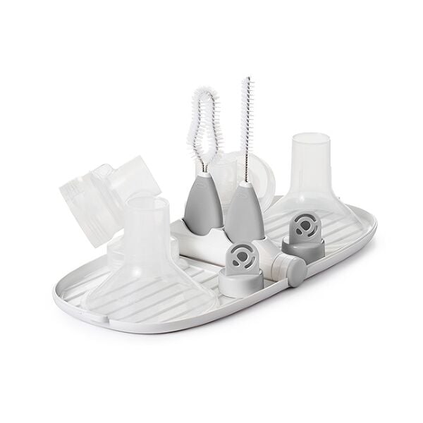 Breast Pump Parts Drying Rack with Detail Brushes M6