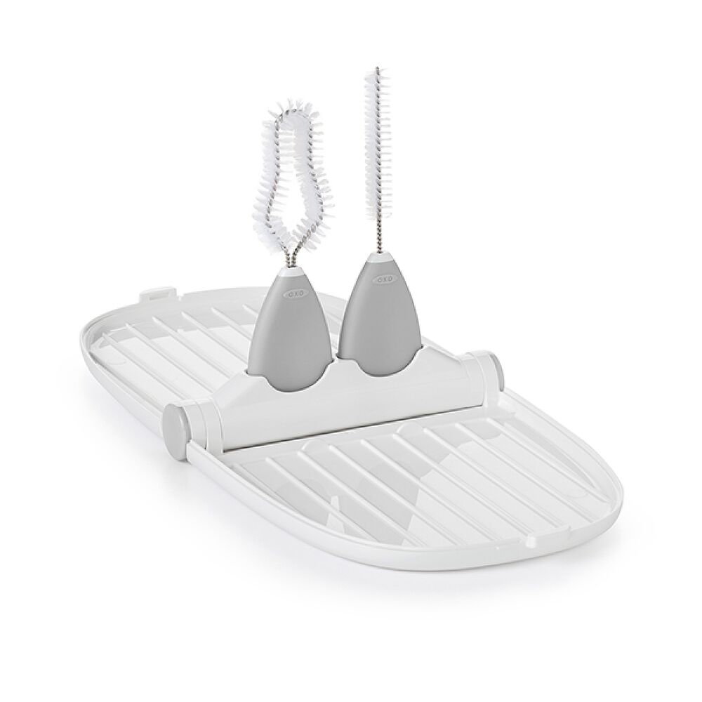 Breast Pump Parts Drying Rack with Detail Brushes M6