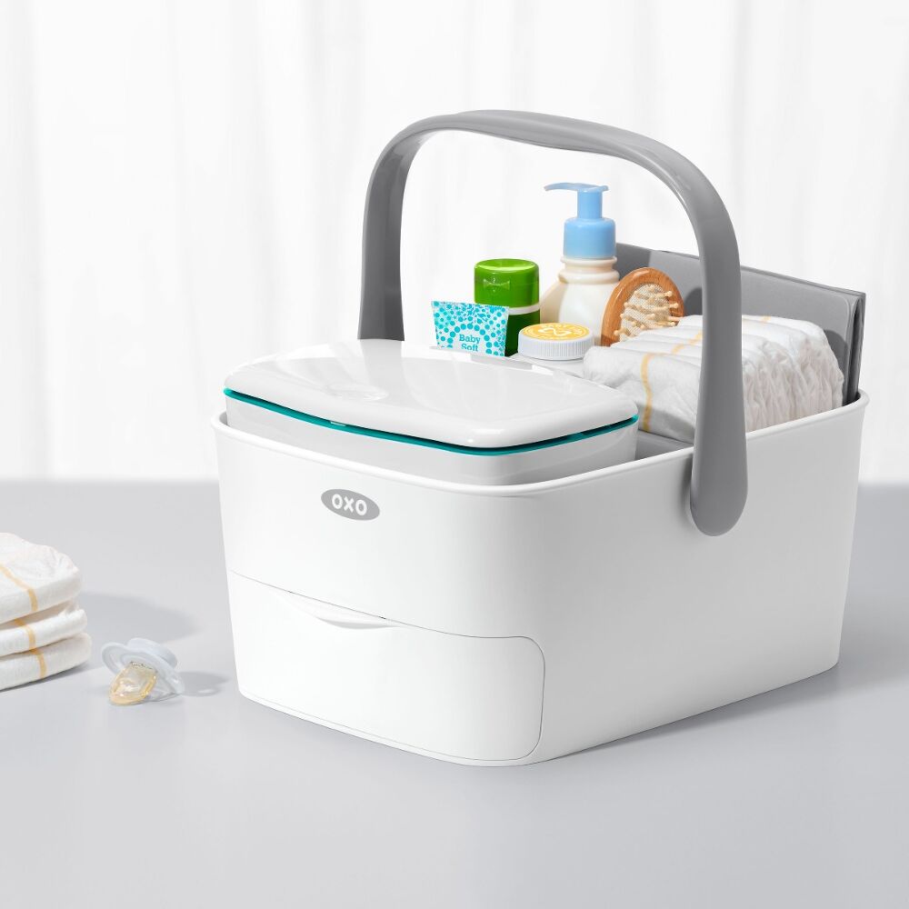 Diaper Caddy with Changing Mat S7