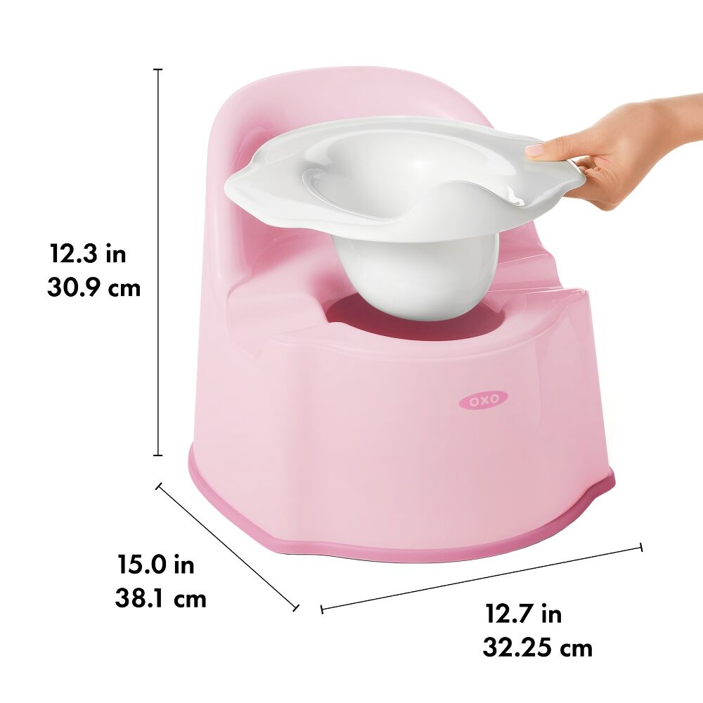 OXO Tot Potty Chair - Blossom W0