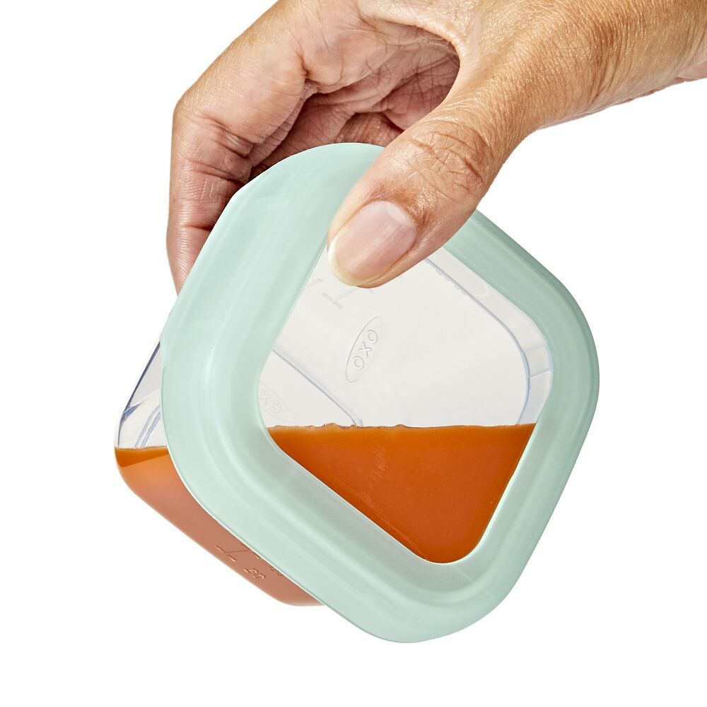 Baby Blocks Food Storage Containers (4 oz) - Opal I3
