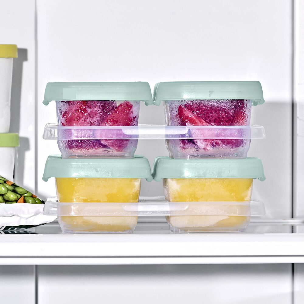 Baby Blocks Food Storage Containers (4 oz) - Opal I3