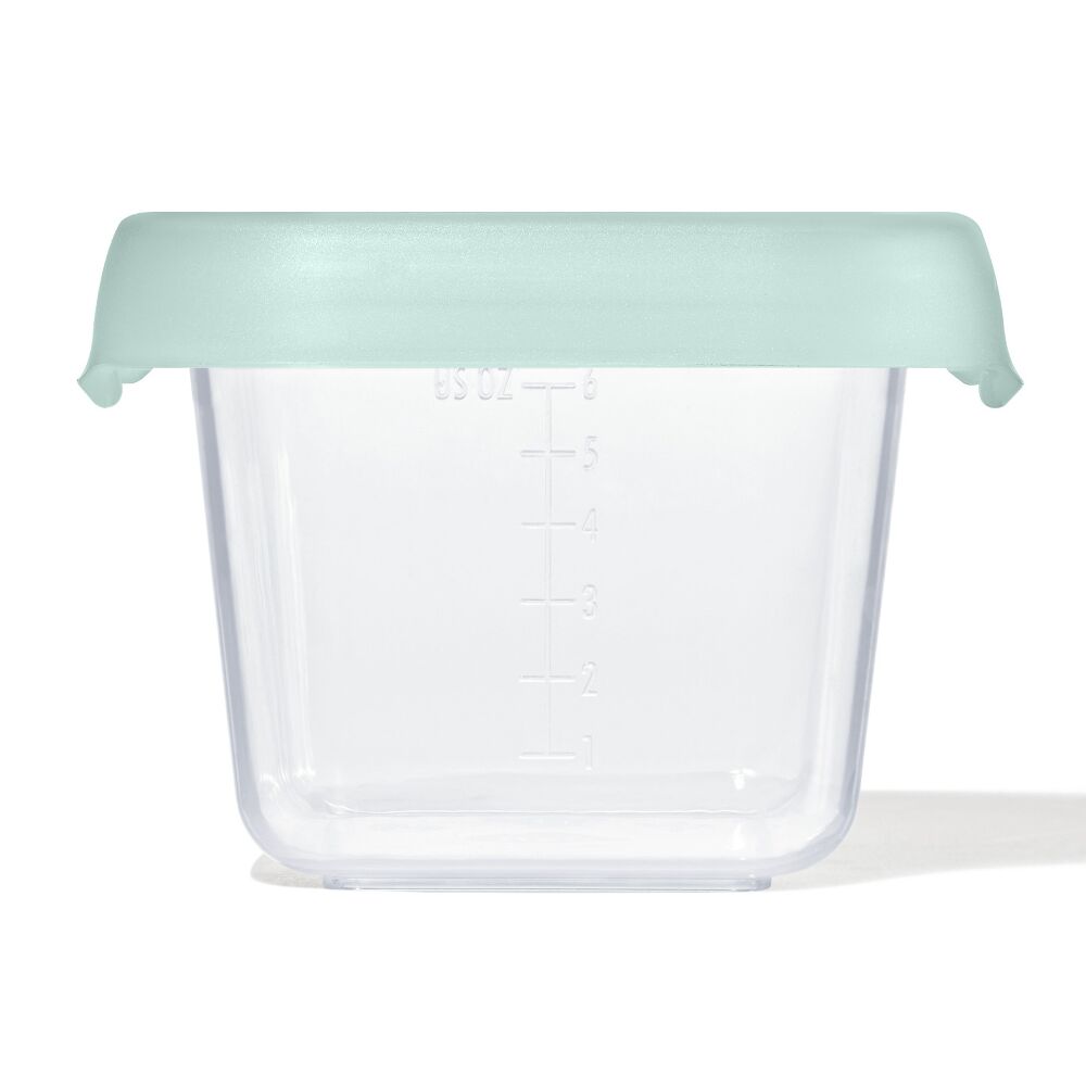 Baby Blocks Food Storage Containers (6 oz) - Opal V2