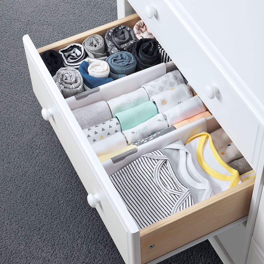 OXO TOT Expandable Dresser Drawer Divider - 4 Pack E8