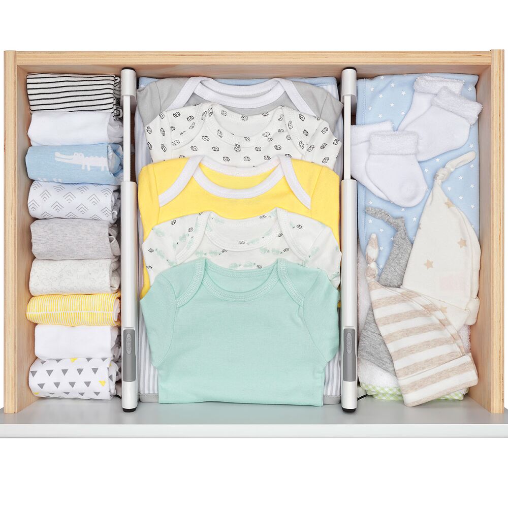 OXO TOT Expandable Dresser Drawer Divider - 4 Pack E8