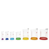 7 Piece Liquid Measuring Beaker Set T8