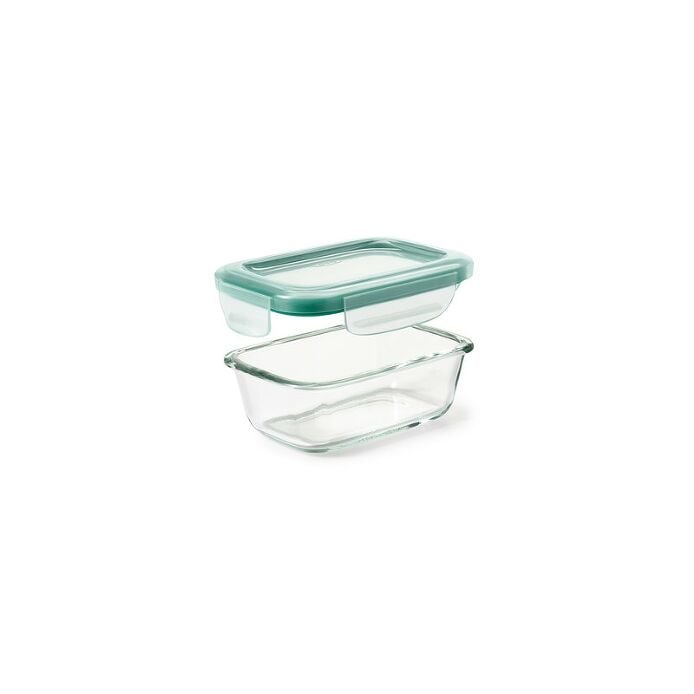 OXO Good Grips 1.6 Cup Smart Seal Glass Rectangle Container H4