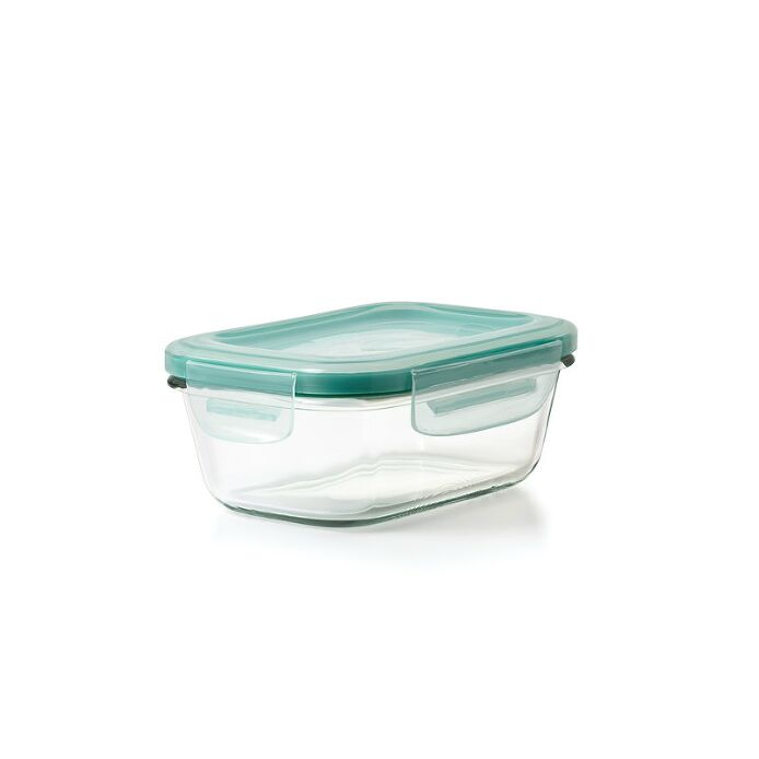 OXO Good Grips 1.6 Cup Smart Seal Glass Rectangle Container H4
