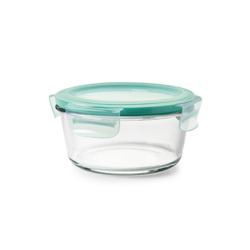 OXO Good Grips 4 Cup Smart Seal Glass Round Container A0