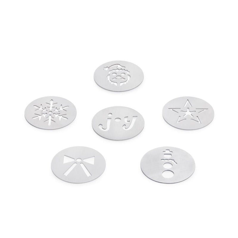 Christmas Cookie Press Disk Set R4