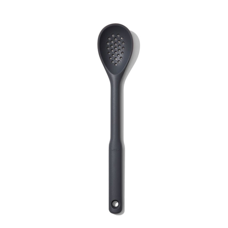 OXO Good Grips Silicone Slotted Spoon - Peppercorn Z4