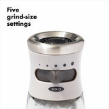 Contoured Mess-Free Salt Grinder K0