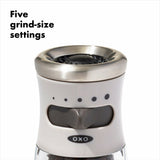 Contoured Mess-Free Pepper Grinder N5
