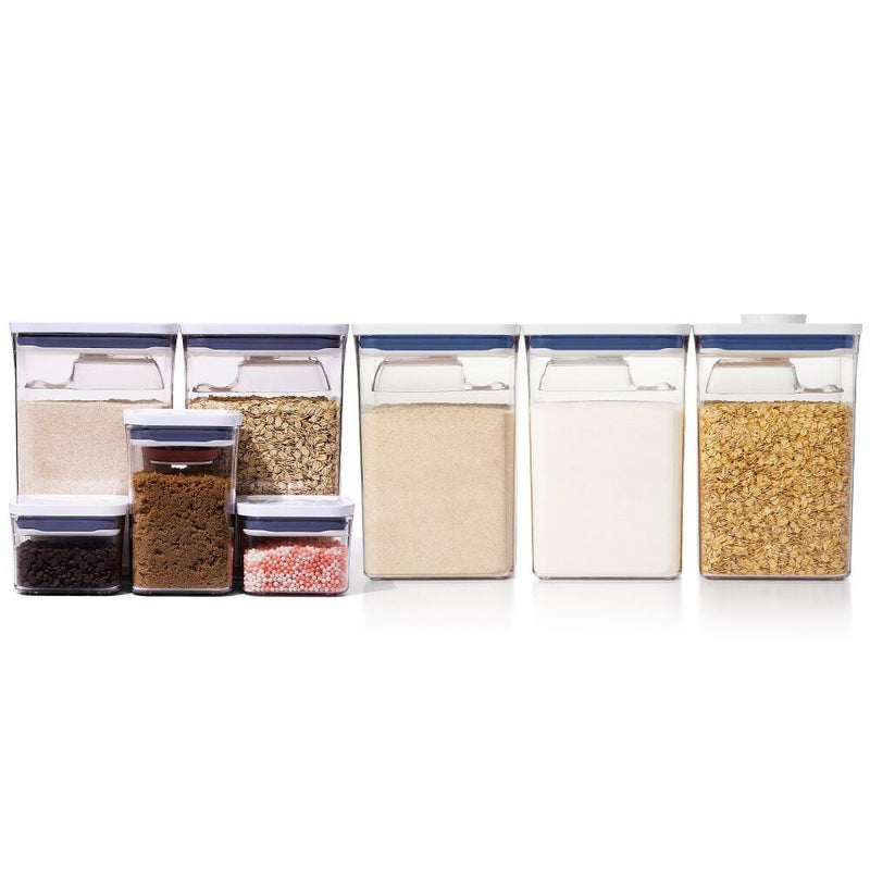 6-Piece POP Container Set & 8-Piece POP Container Baking Set Bundle D8
