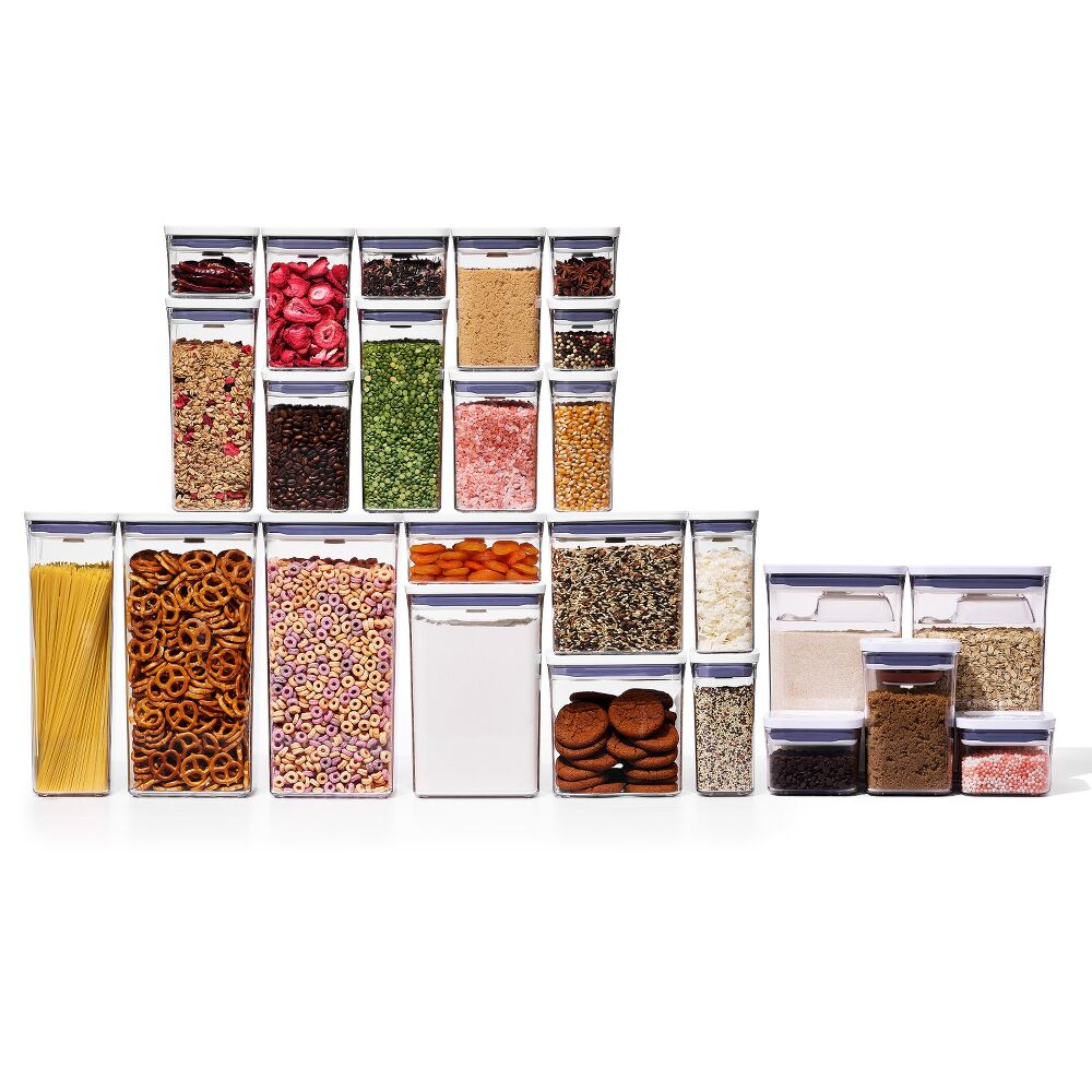 20-Piece POP Container Set & 8-Piece POP Container Baking Set Bundle H1
