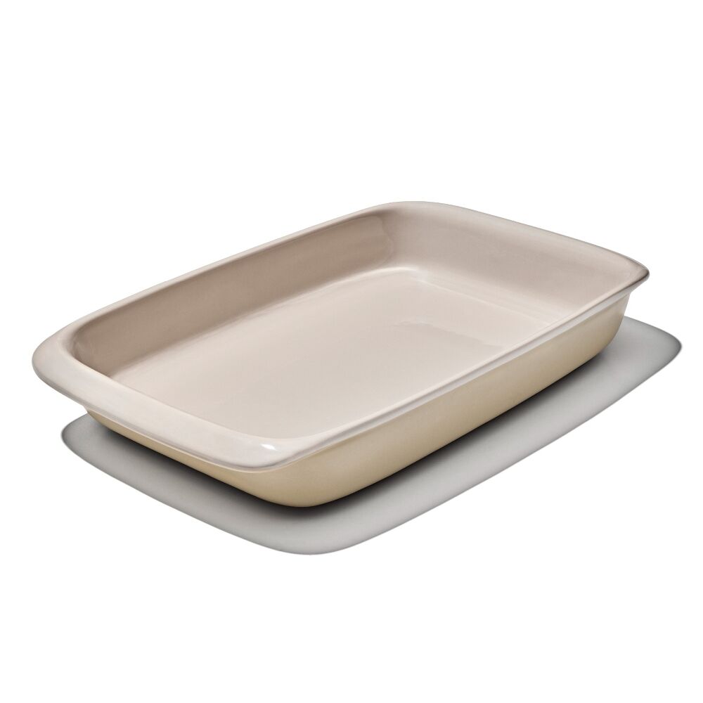 3 Qt Rectangular Stoneware Baking Dish A0