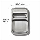 Stainless Steel Spoon Rest with Lid Holder J3