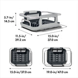 Over-the-sink Aluminum Dish Rack R5