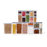 POP Large Cereal Dispenser (4.5 Qt.) & 20-Piece POP Container Set Bundle K4