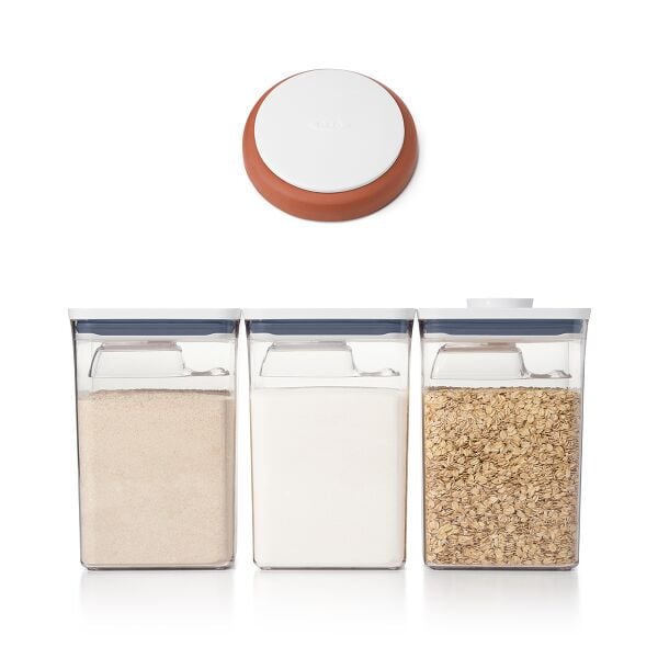 POP Brown Sugar Keeper & 6-Piece POP Container Set Bundle V8