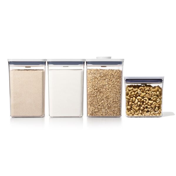 POP Container - Rectangle Short (1.7 Qt.) & 6-Piece POP Container Set Bundle X7