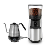 Adjustable Temperature Pour-Over Kettle & Conical Burr Coffee Grinder Bundle Z7