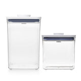 POP Container - Big Square Medium (4.4 Qt.) & POP Container - Rectangle Short (1.7 Qt.) Bundle K8