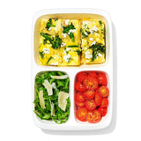Prep & Go 4.1-Cup Divided Container - Ocean Blue M1