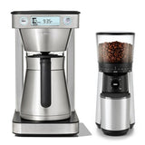 12-Cup Coffee Maker with Podless Single-Serve Function & Conical Burr Coffee Grinder Bundle G6