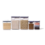 8-Piece POP Container Baking Set & POP Container - Big Square Short (2.8 Qt.) Bundle P0