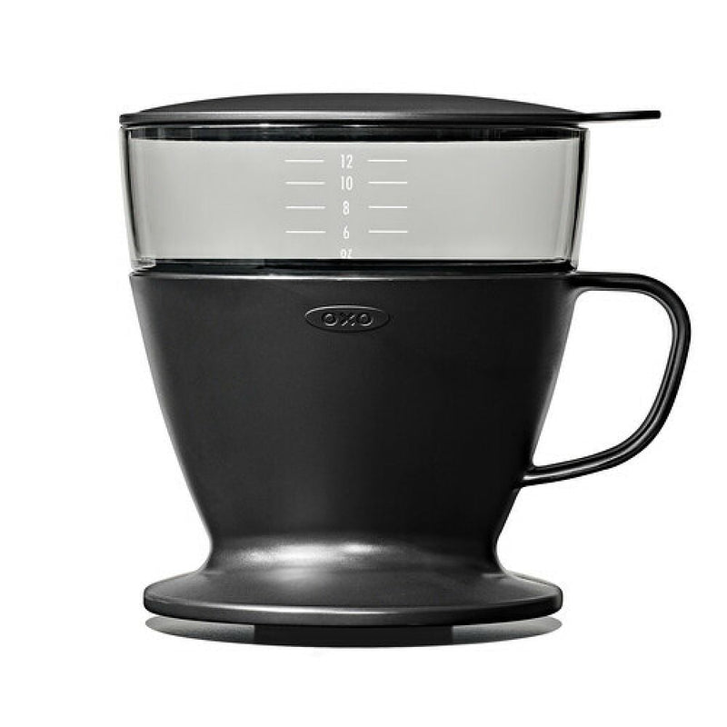 Pour Over Coffee Maker with Water Tank - Matte Black O4