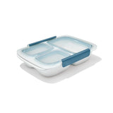 Prep & Go 4.1-Cup Divided Container - Ocean Blue M1