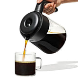 8-Cup Coffee Maker with Podless Single-Serve Function and Glass Carafe X8