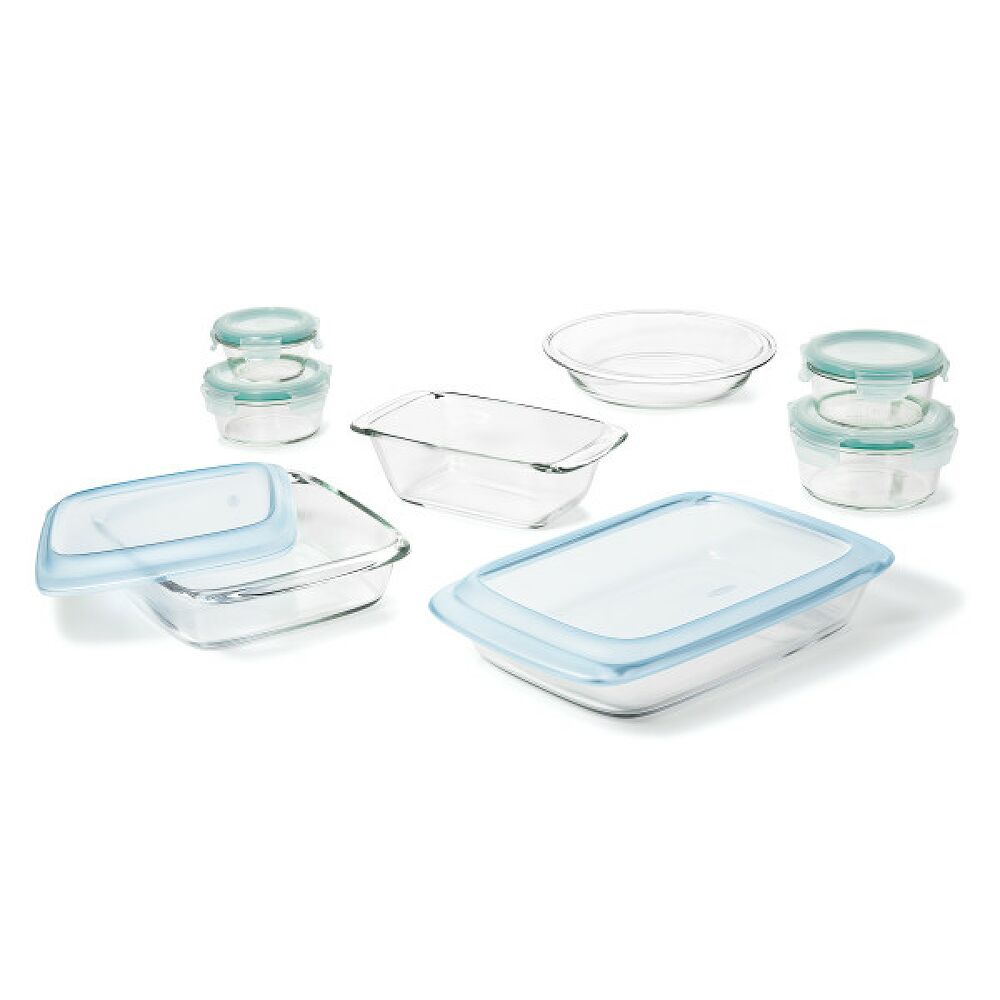 14-Piece Glass Bake, Serve & Store Set T3