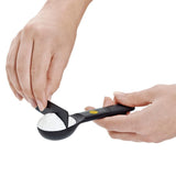 7 Piece Plastic Measuring Spoons - Black P3
